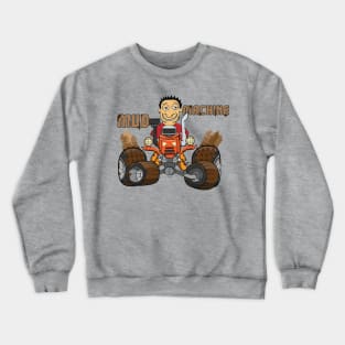 Red Mud Machine 4x4 Offroad Truck Tractor Crewneck Sweatshirt